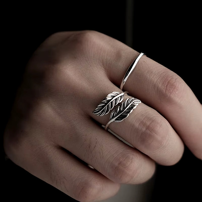 Hermes Feather Ring